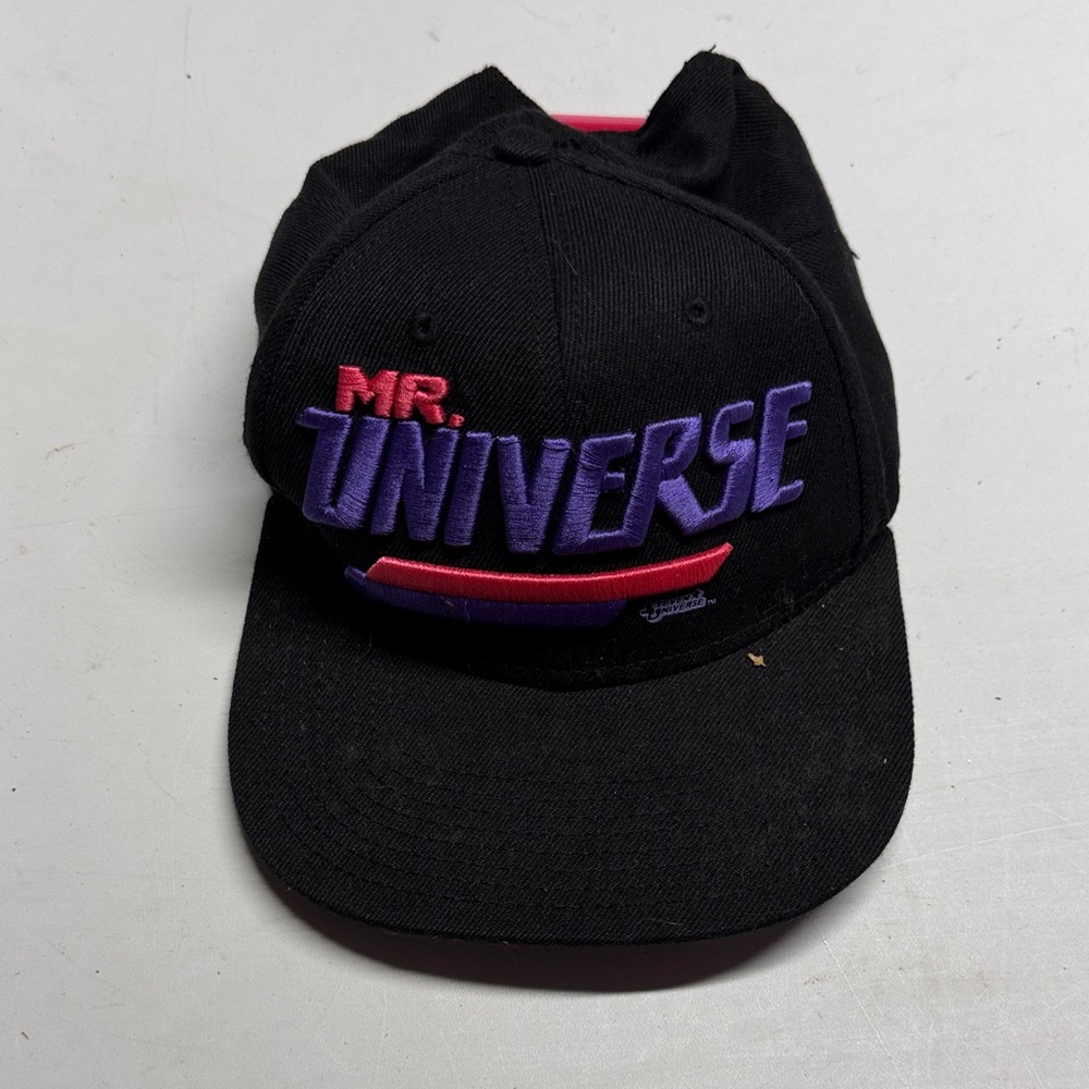 Cartoon Network Black and Purple Mr. Universe Hat